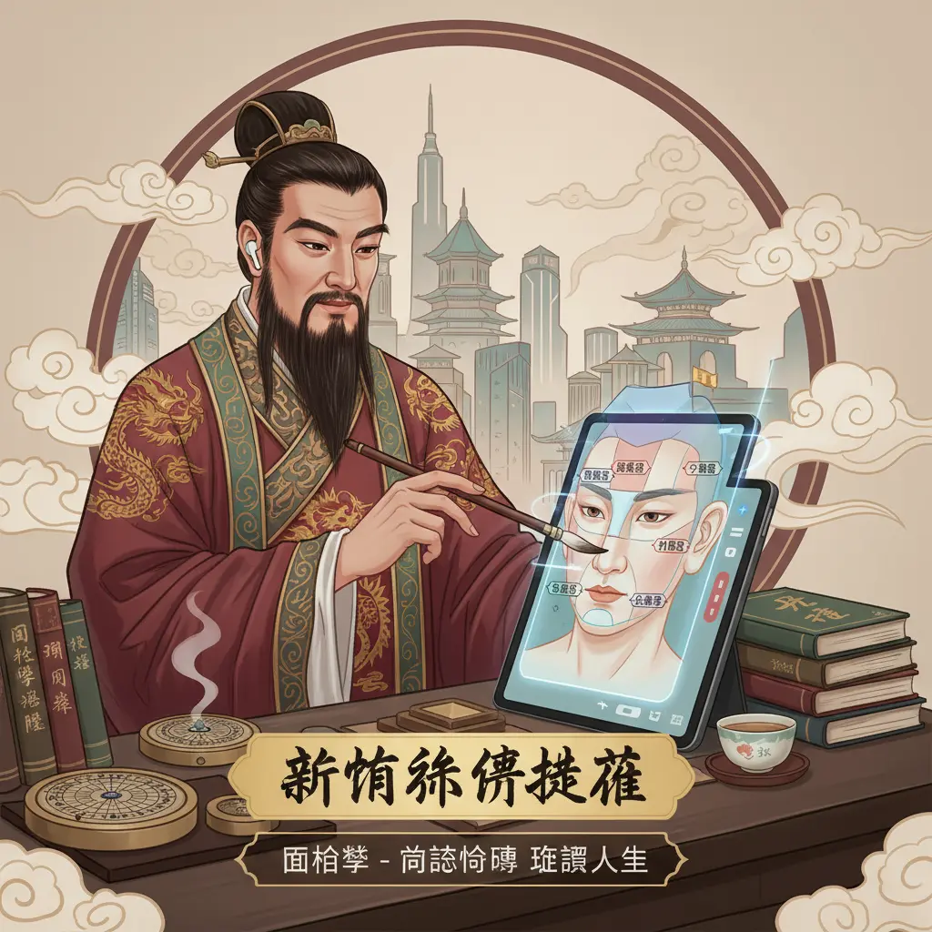 算命師傅推薦 - 面相學